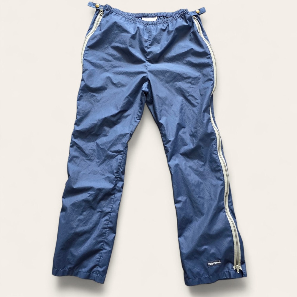 Helly Hansen Vintage Zip Off Convertible Pants Blue Mens XS‎ Womens Small